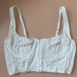 Out From Under Anastasia Summer Eyelet Bra Top